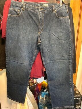 Carhartt Men’s Relaxed Fit Dark Blue Denim Jeans